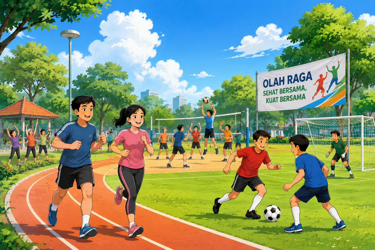 Turnamen olahraga antar warga
